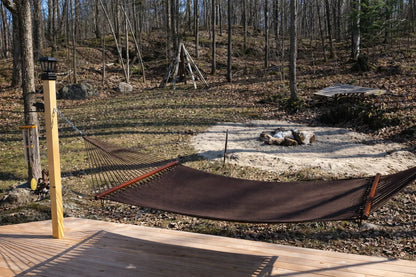 Soft-Woven Deluxe Polyester Rope Hammock