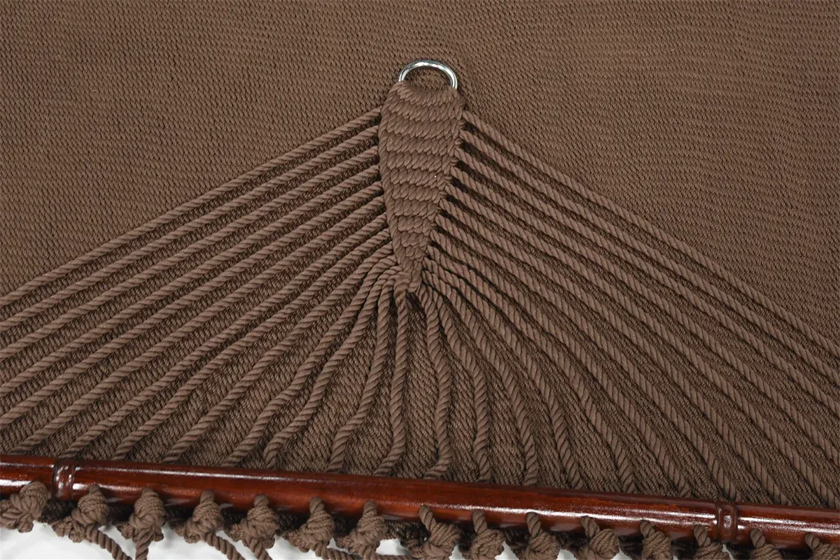 Soft-Woven Deluxe Polyester Rope Hammock